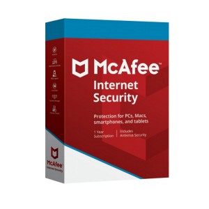 McAfee Internet Security 5 Dispositivi 1 Anno ESD