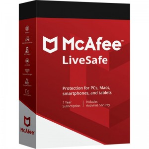 McAfee LiveSafe Dispositivi Illimitati 1 Anno