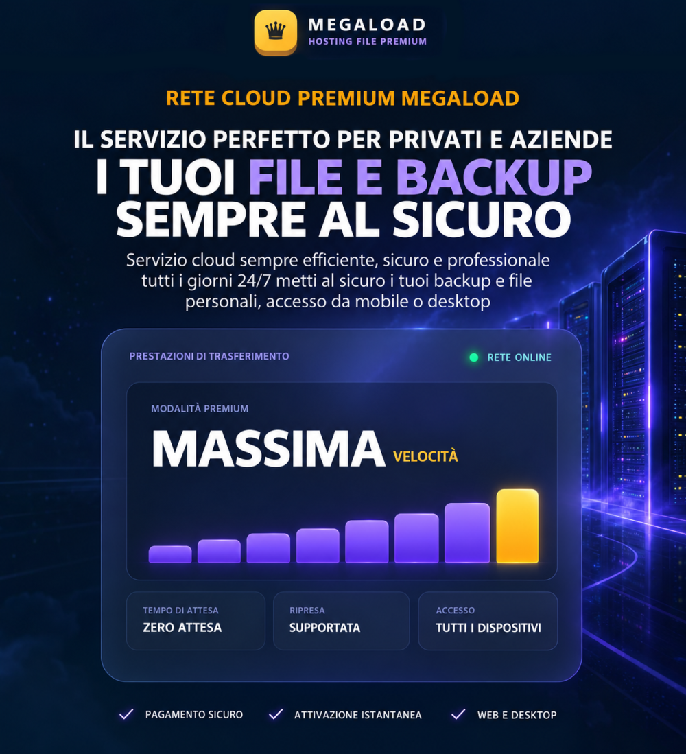 Megaload 180 giorni