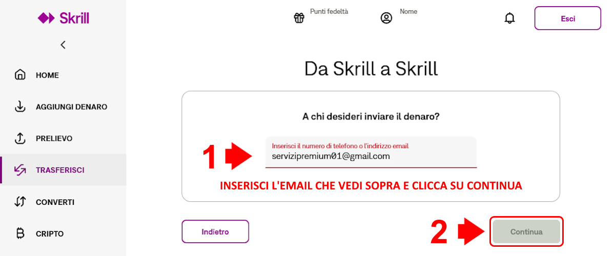 Invio Skrill